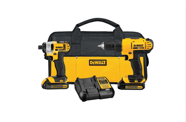 DeWalt Combo Kit on white background