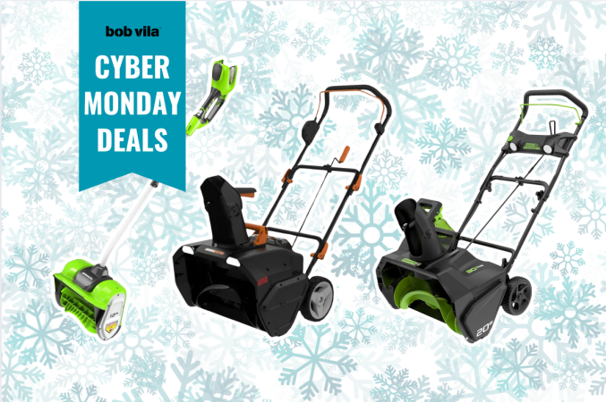 snow blower cyber monday deals