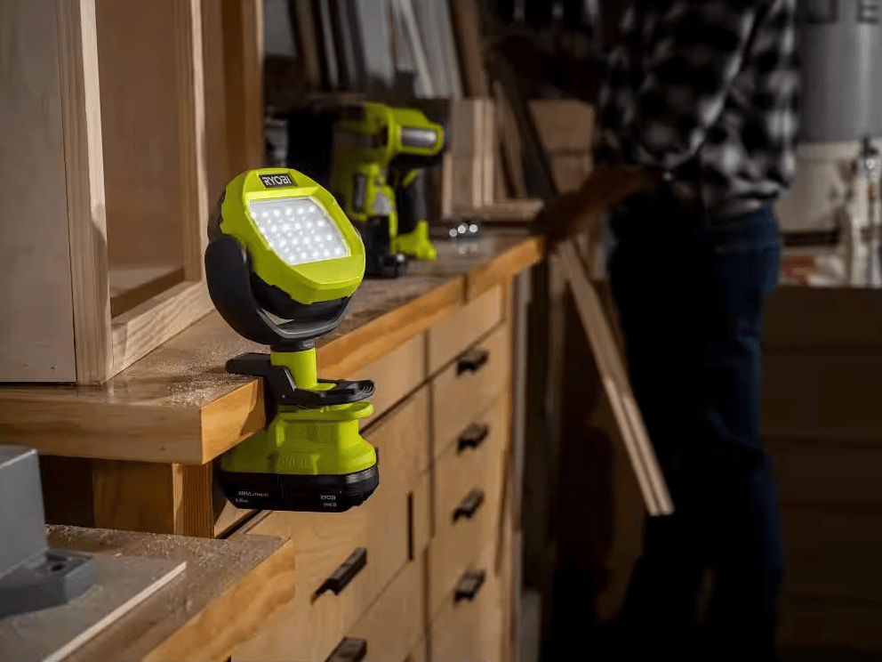 Home Depot Cyber Monday deals, ryobi work light