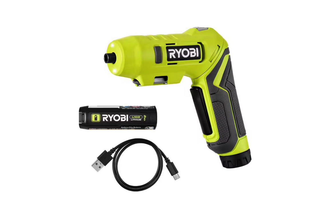 Home Depot Cyber Monday deals, ryobi screwdriver kit