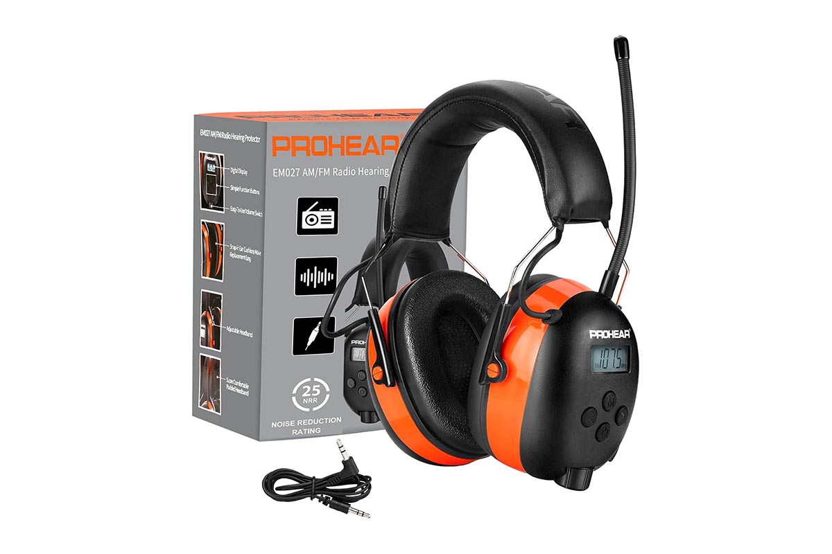 The Best Gifts for Construction Workers Option PROHEAR AM FM Radio Headphones