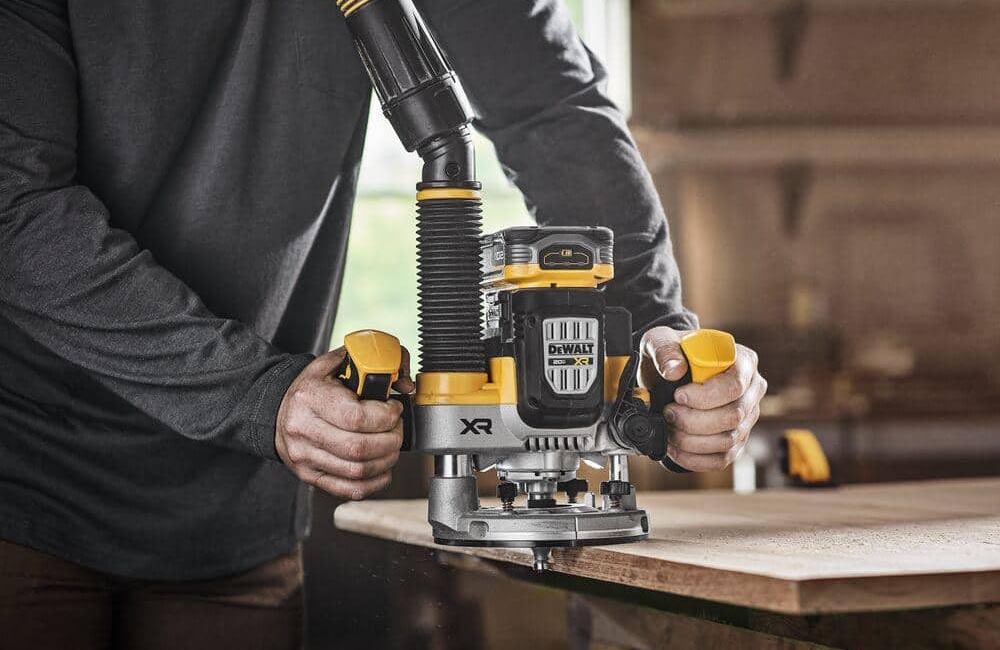 The Best New Power Tools Option DeWalt 20V MAX XR Cordless Plunge Router