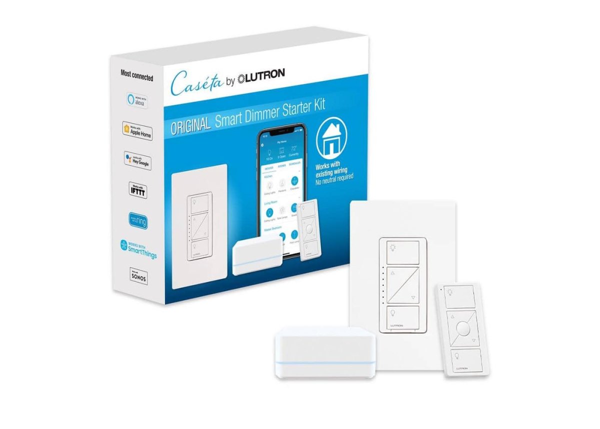 The Hottest Gifts From The Home Depot Option Lutron Caséta Smart Lighting Dimmer with Smart Hub