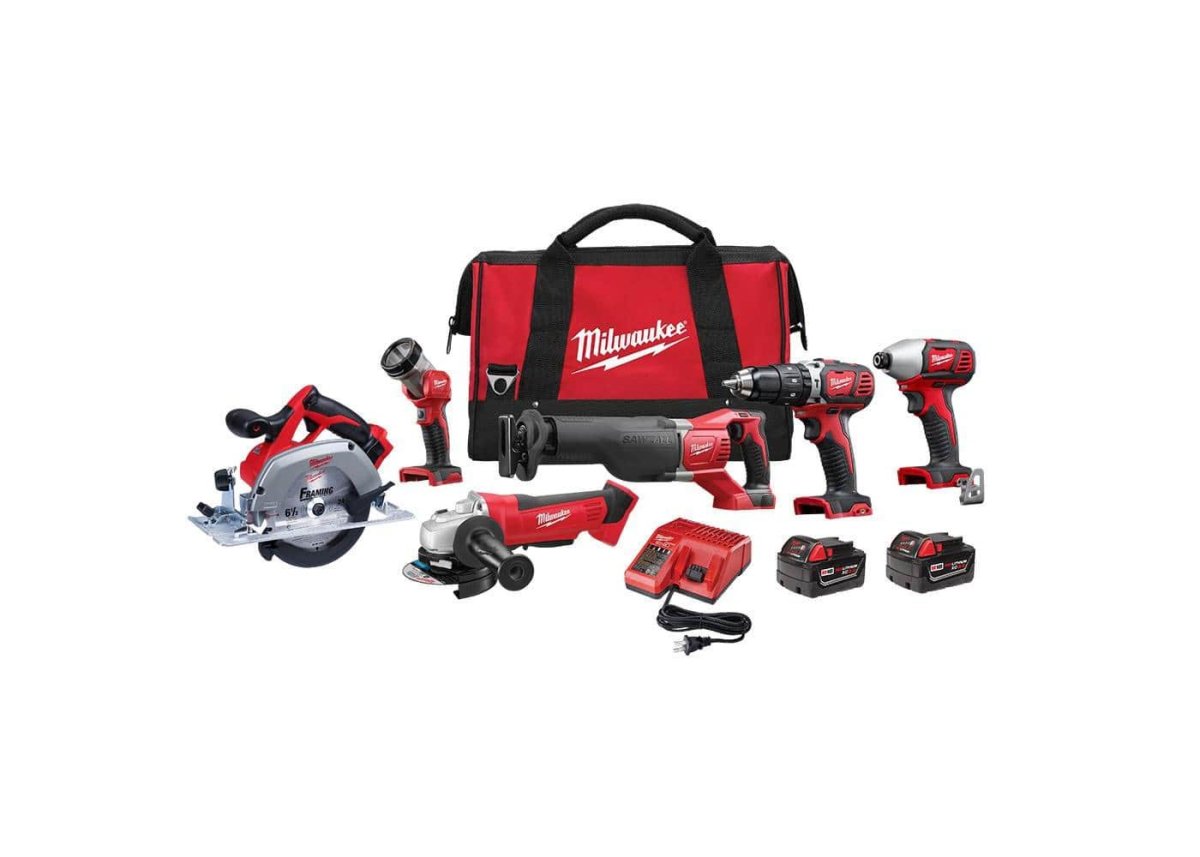 The Hottest Gifts From The Home Depot Option Milwaukee M18 18V Cordless Tool Kit