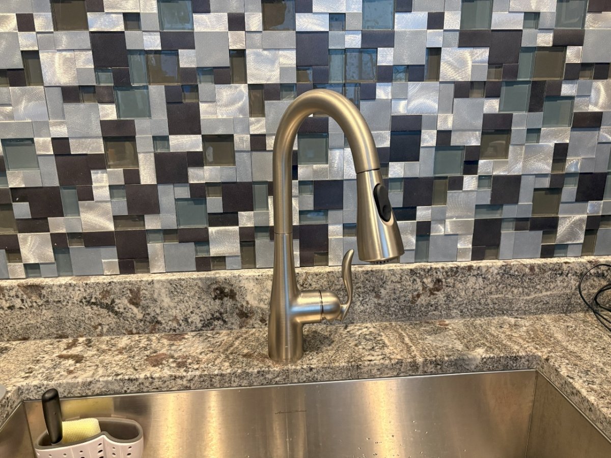 Moen Arbor MotionSense close up