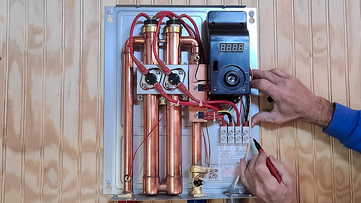 Rheem Water Heater Review Basic Unit is mounted-2-2