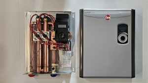 Rheem Water Heater Review Inside unit and case