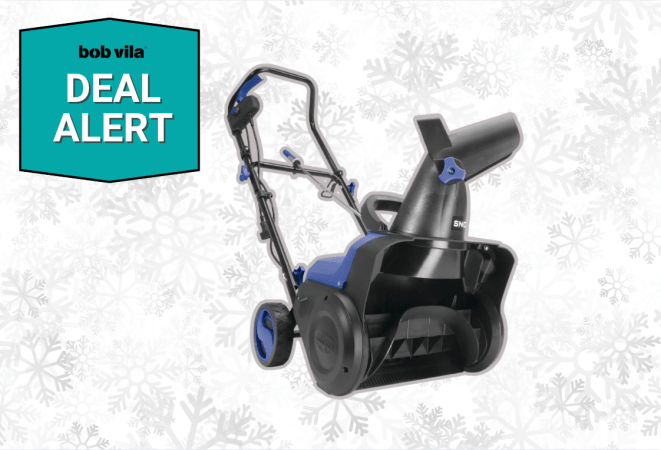 Snow Joe 15-inch Electric Single-Stage Snow Blower winter deal