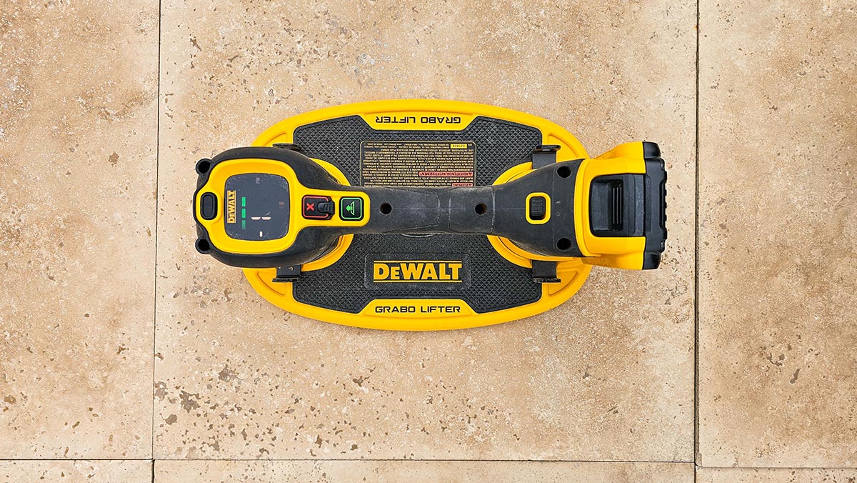 Dewalt Grabo Review on large format tile