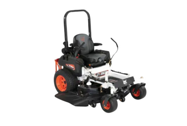 Bobcat zero-turn mower on white background