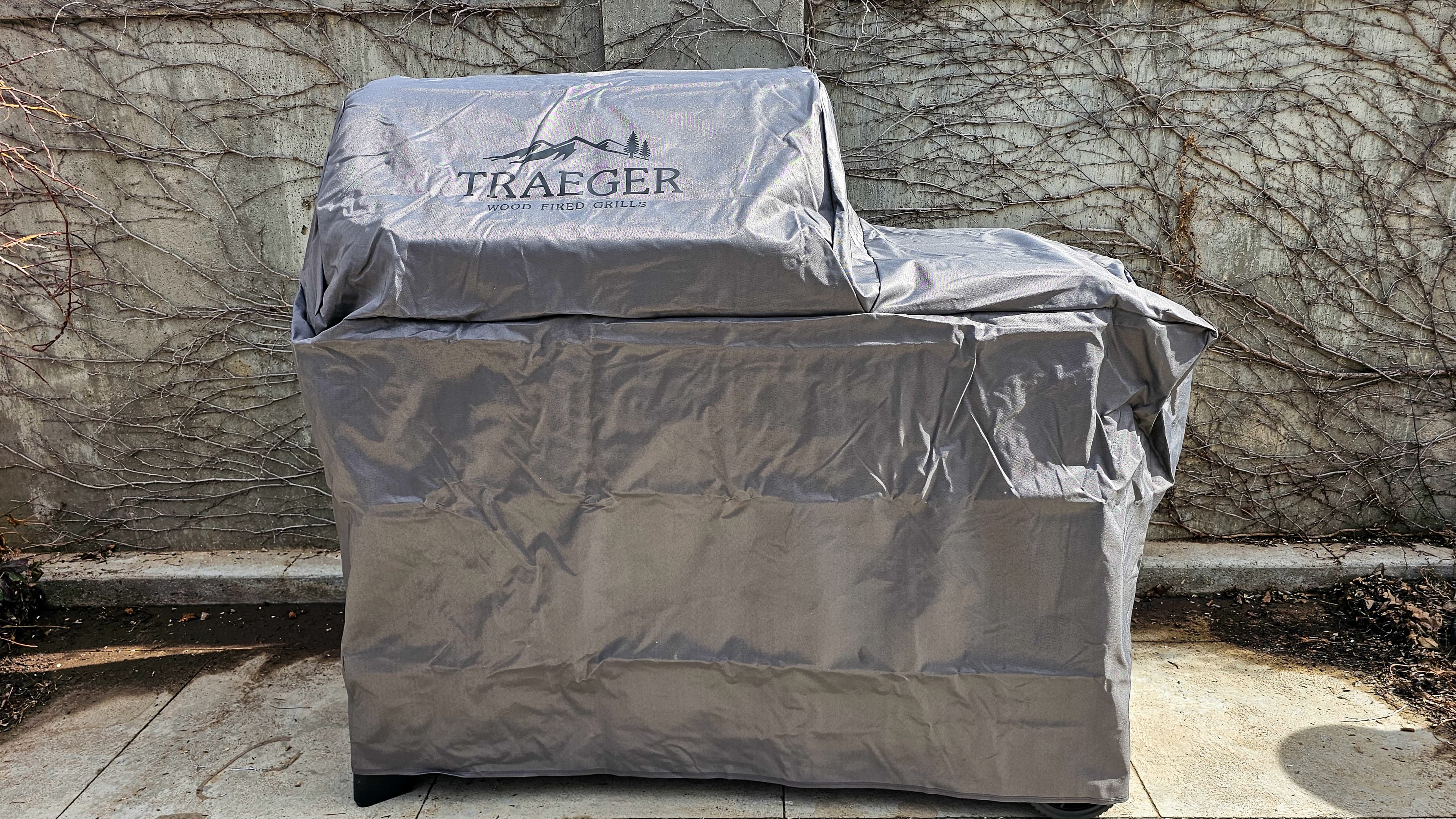 Traeger Review Traeger Woodridge under cover