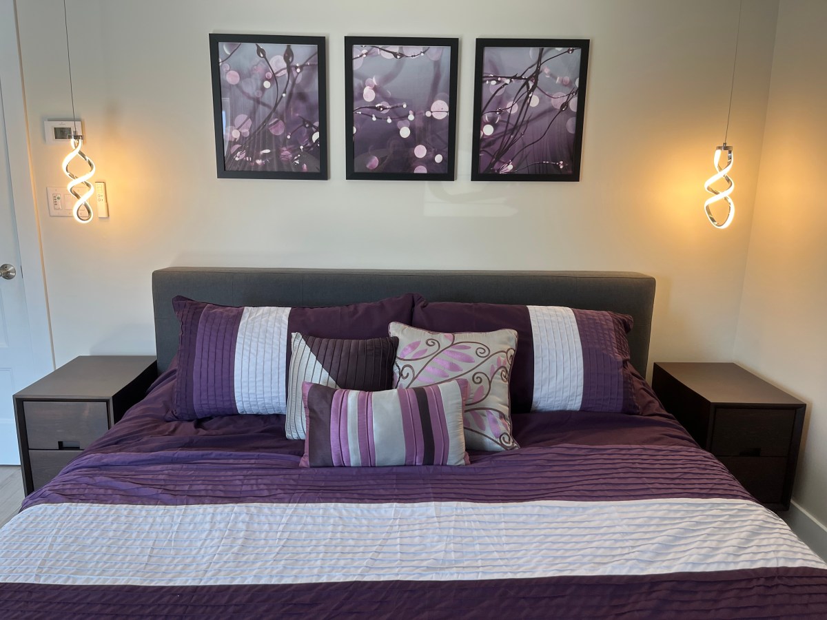 The DIY Hack That Helped Us Fit a King-Size Bed in a Small Bedroom